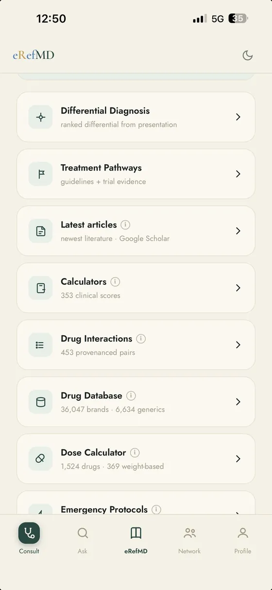 eRefMD tools